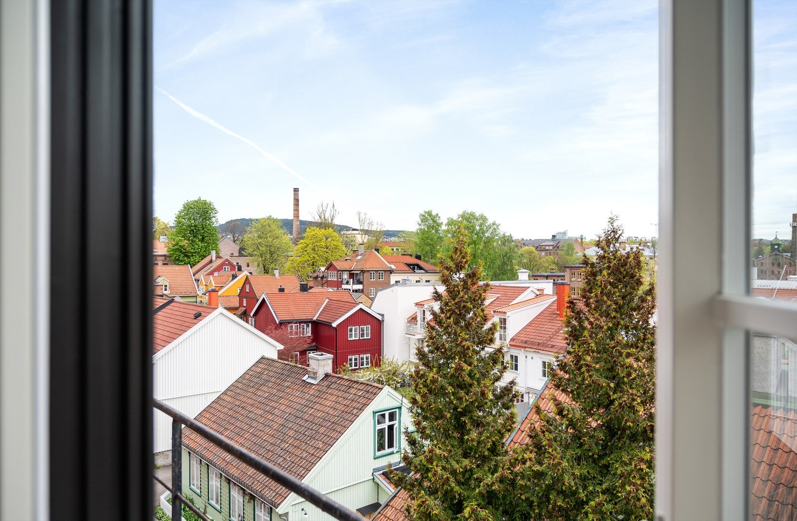 Utsikten fra soverommet. Galleribilde