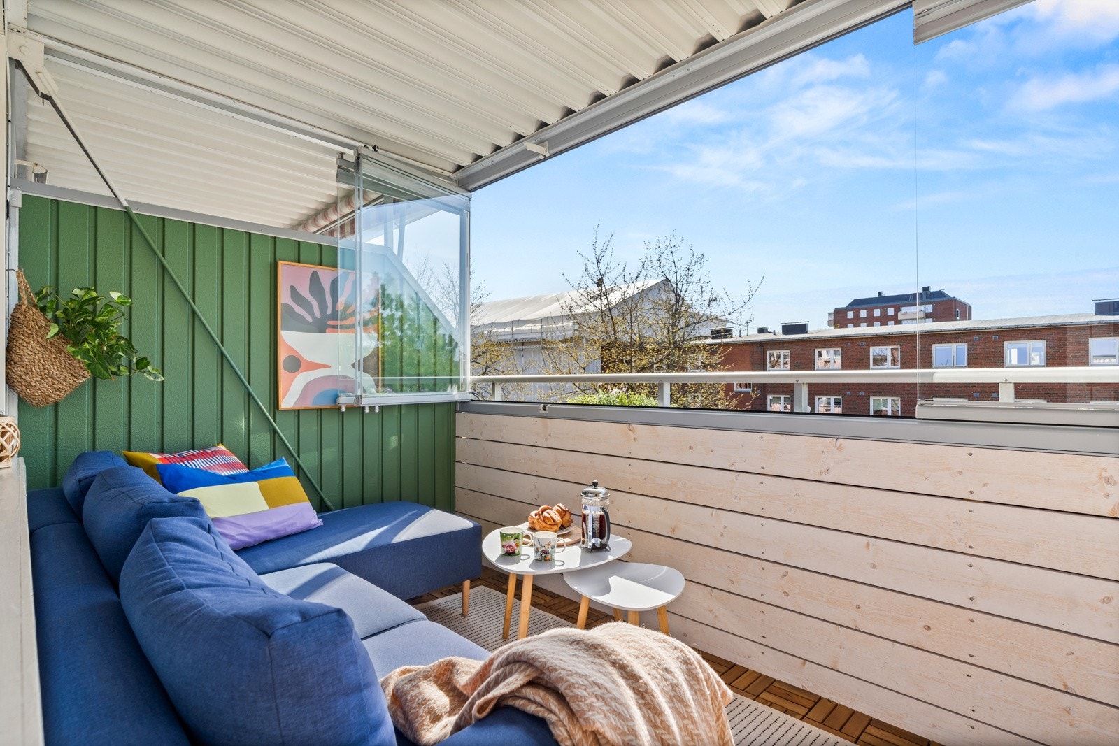Flere bilder fra den deilige balkongen Galleribilde