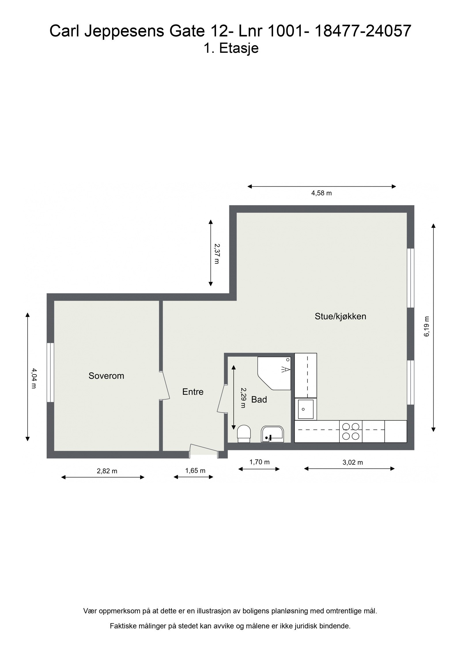 - Plantegning - Galleribilde