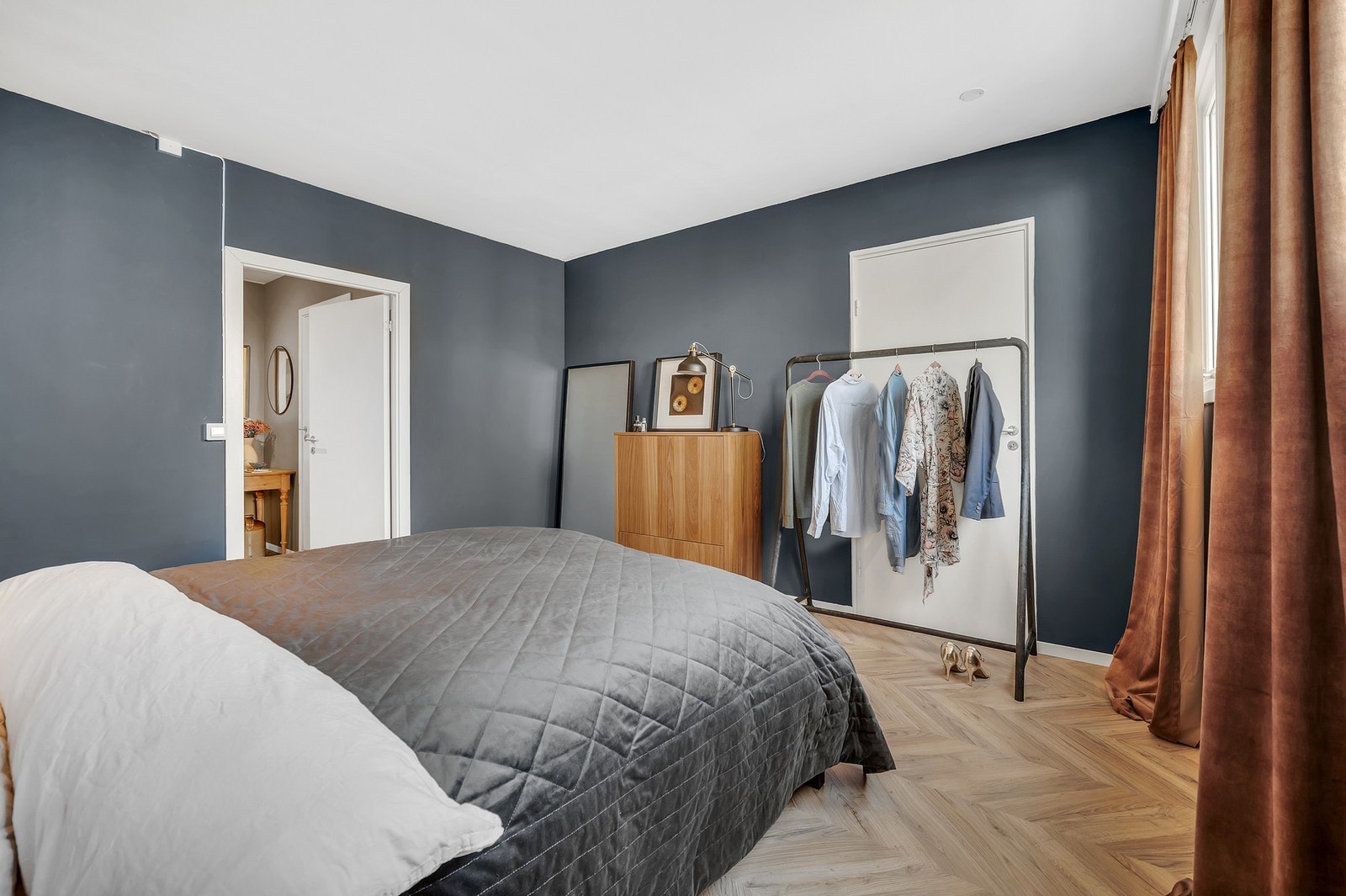 Soverommet er på 14m². Galleribilde