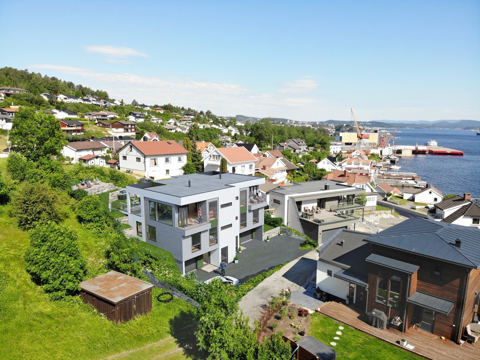 Illustrasjonsbilde fra tidligere godkjent prosjekt. Galleribilde