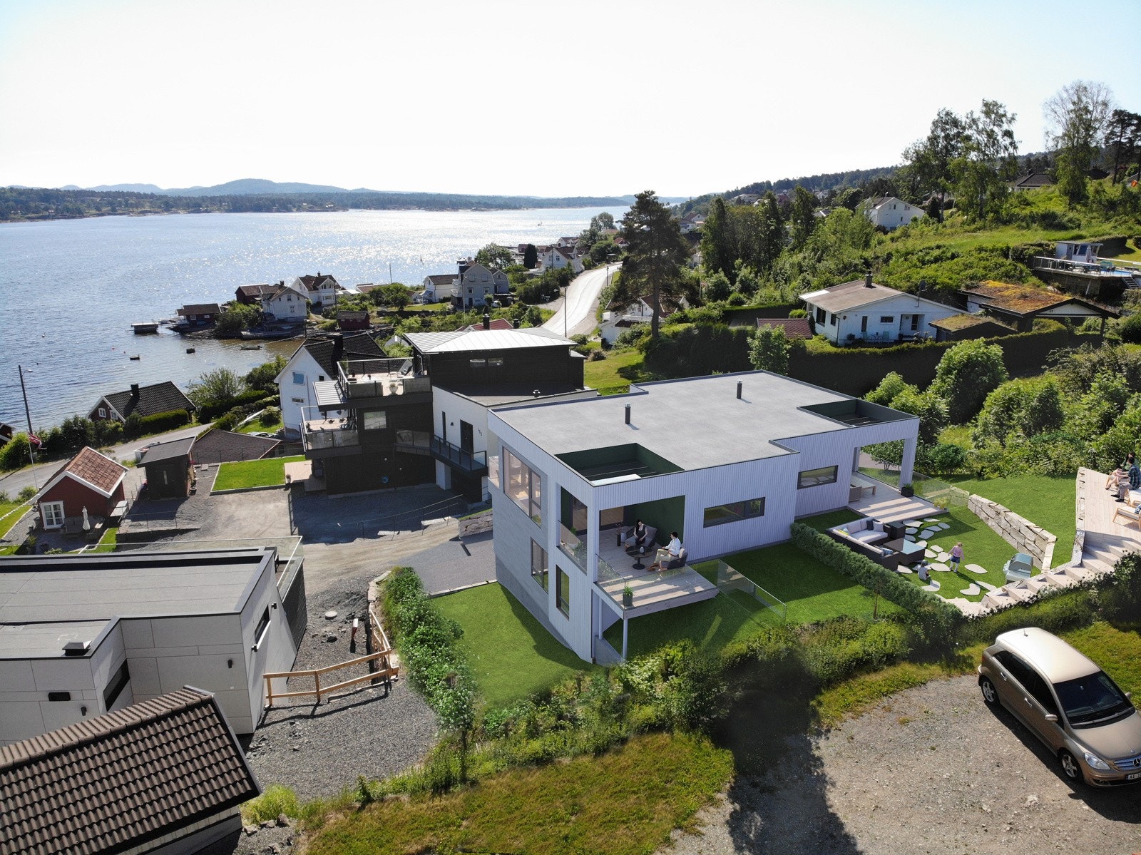 Illustrasjonsbilde tatt på baksiden av tidligere godkjent prosjekt. Galleribilde