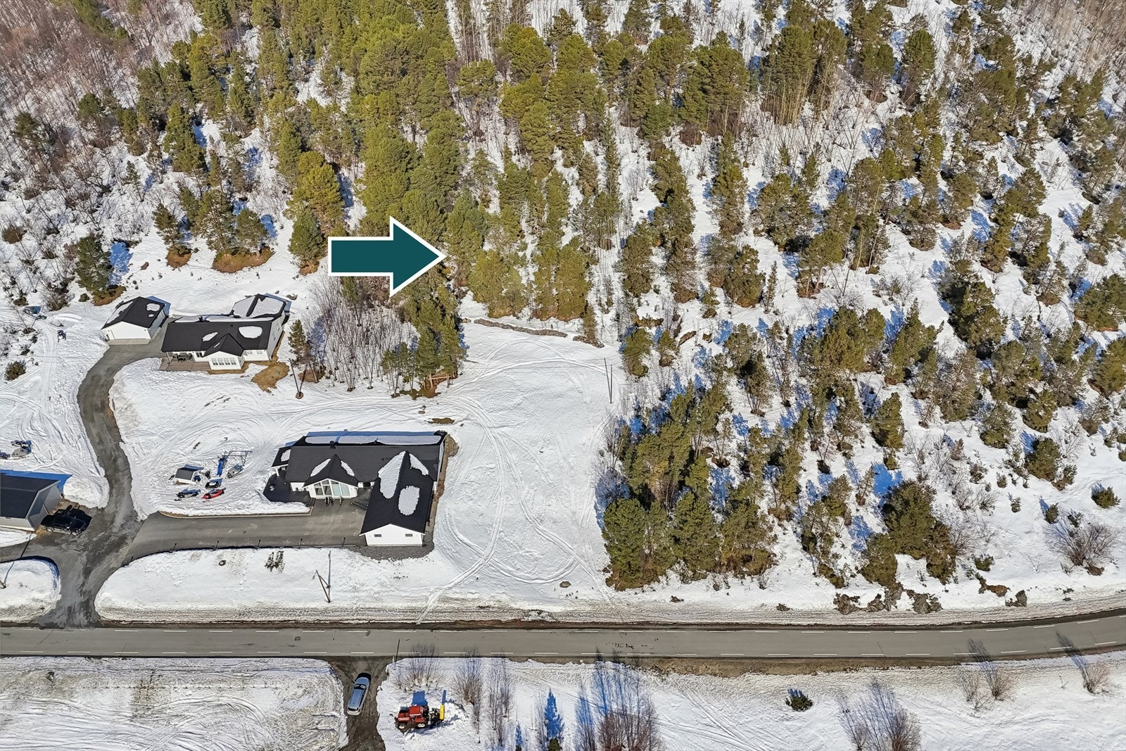 Russeluft tomt, presenteres av Johan Aslak Somby for DNB Eiendom. Galleribilde