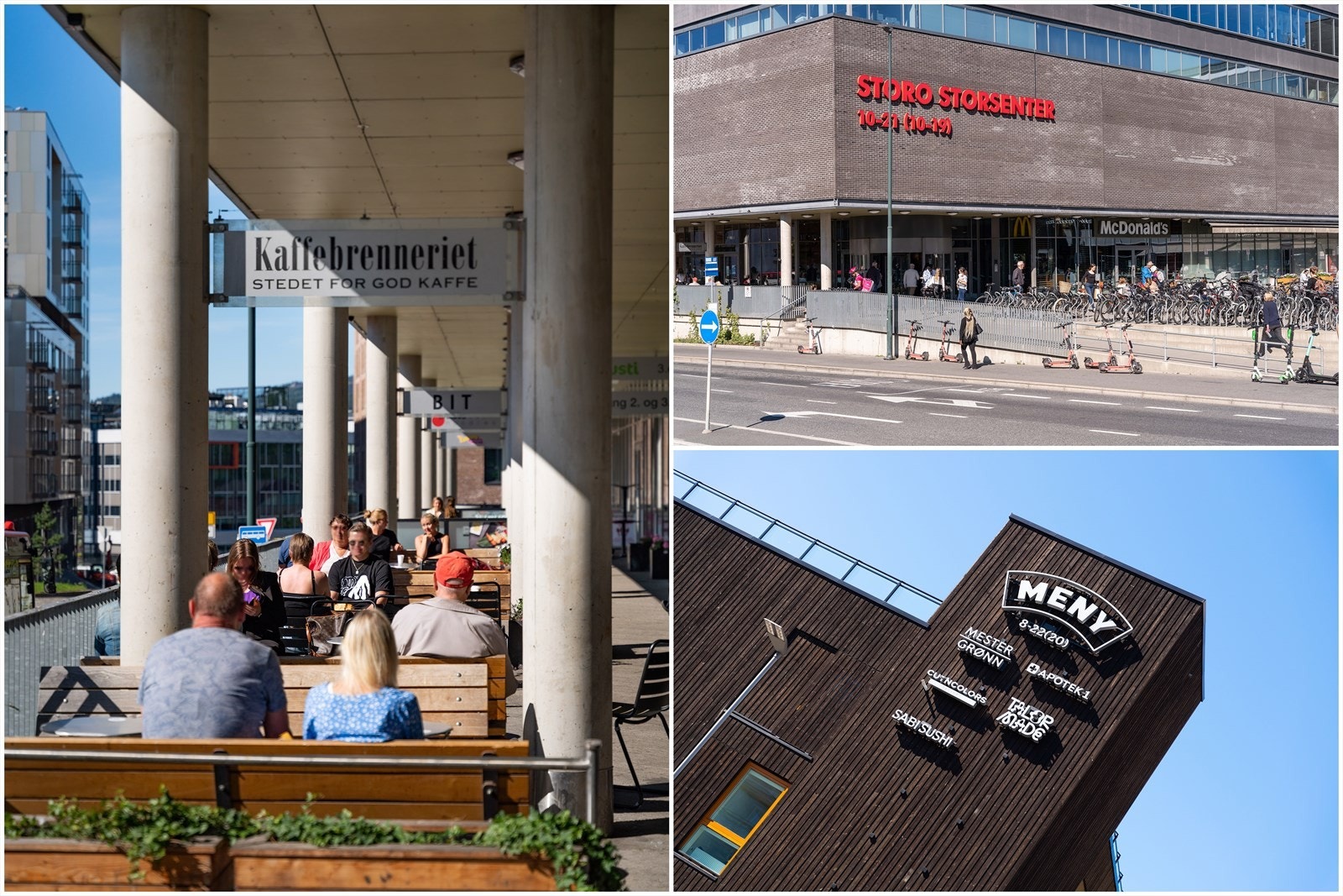 Med få minutters gange havner du på Storo. Her finner du Storo Storsenter med sine 130 butikker og fantastiske shoppingmuligheter. Galleribilde