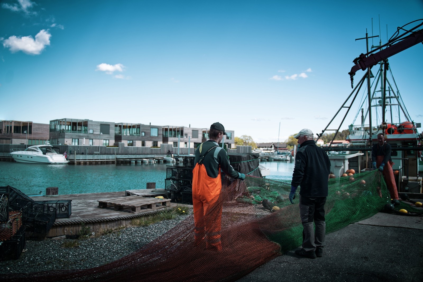 Her bor du med sjøen og maritime omgivelser som din nærmeste nabo Galleribilde