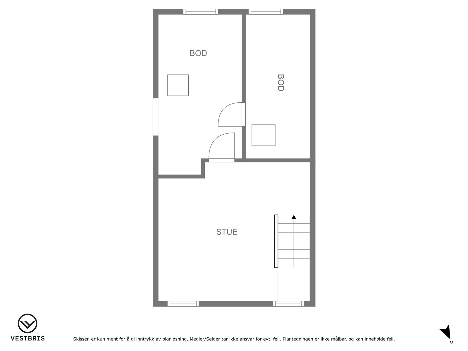 Plantegning kjeller Galleribilde