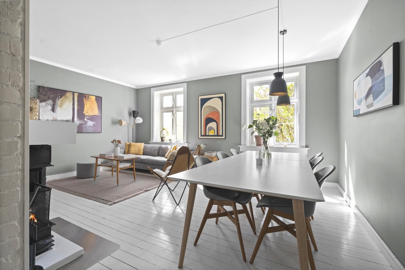 Dette er en stor og klassisk 2-roms andelsleilighet med flotte detaljer Galleribilde