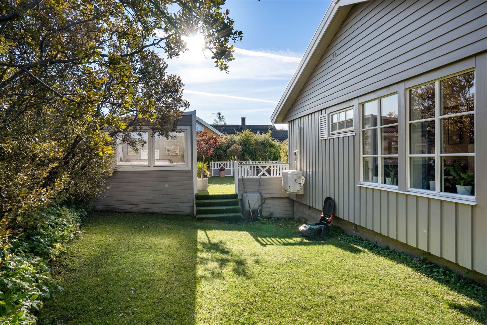 Nedgang til plen i nordvest. Galleribilde