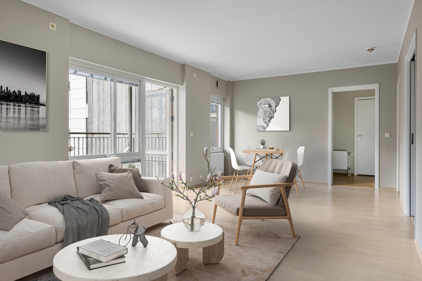 Velkommen til Turbinveien 9! (Bildet er digitalt stylet) Galleribilde