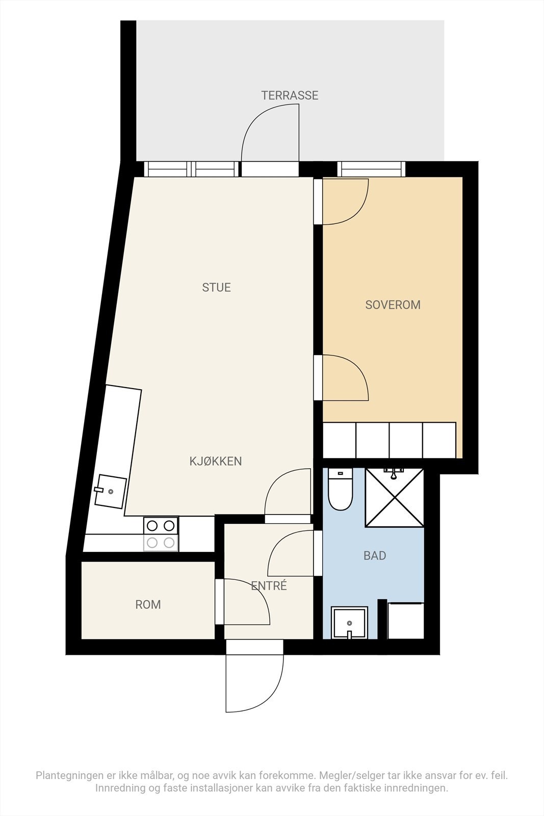 Planritning Galleribilde