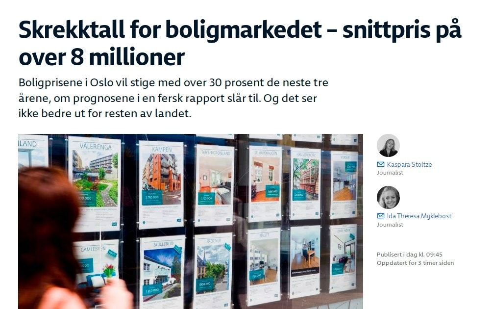 Tenk på fremtiden din. Galleribilde