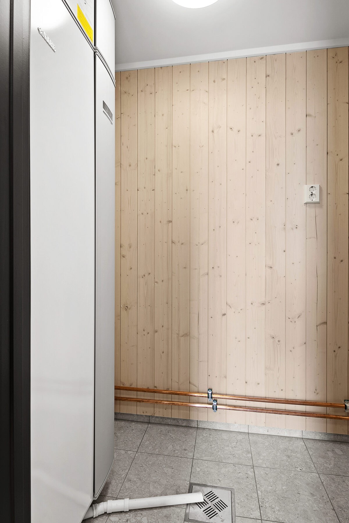 Boligen leveres med et godt teknisk anlegg som gir vannbåren varme Galleribilde