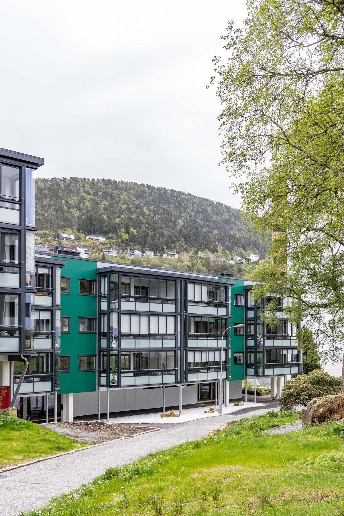 Det er ingen forkjøpsrett i borettslaget, som er sjelden vare for Fyllingsdalen Galleribilde