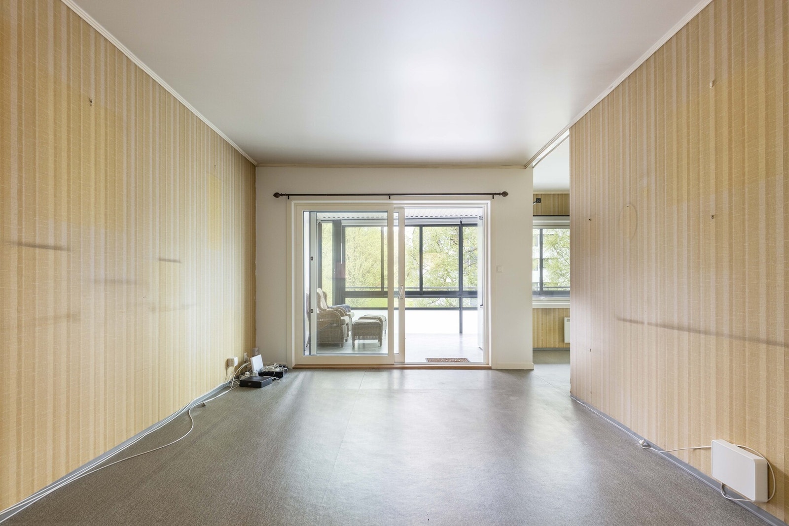 Leiligheten har en god planløsning med mulighet for å åpne mer opp Galleribilde