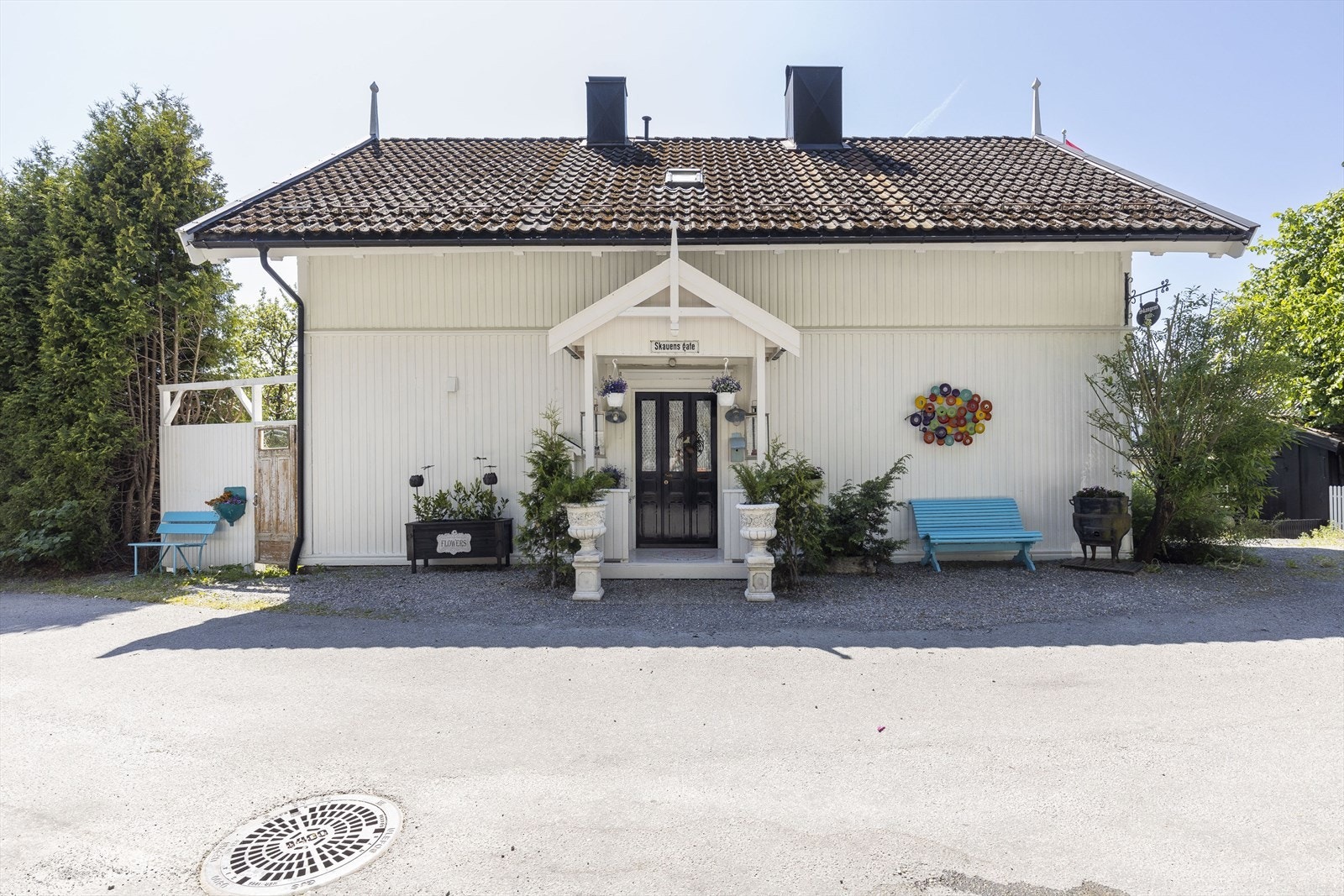 Inngangsparti Galleribilde
