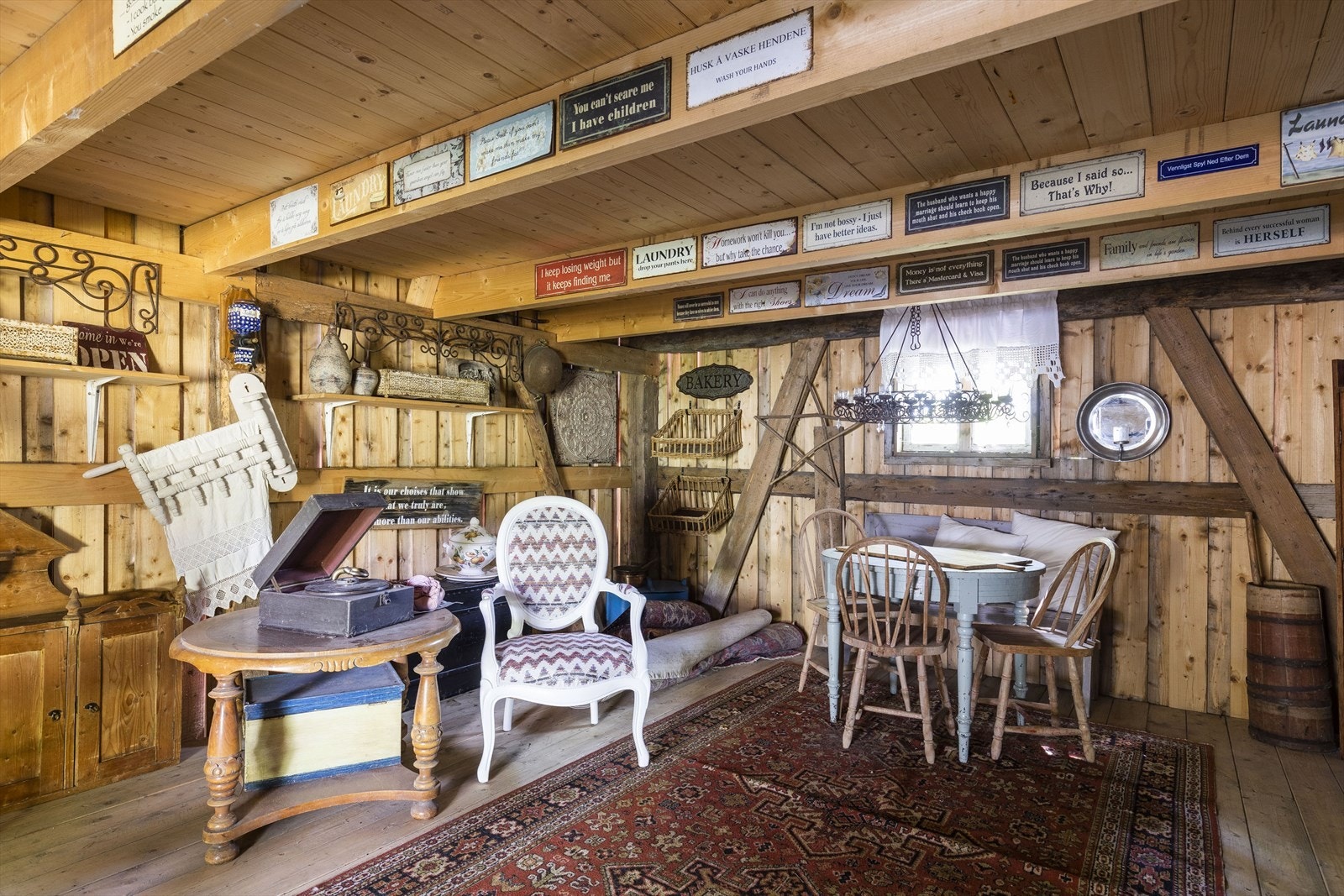 Stabbur innvendig Galleribilde