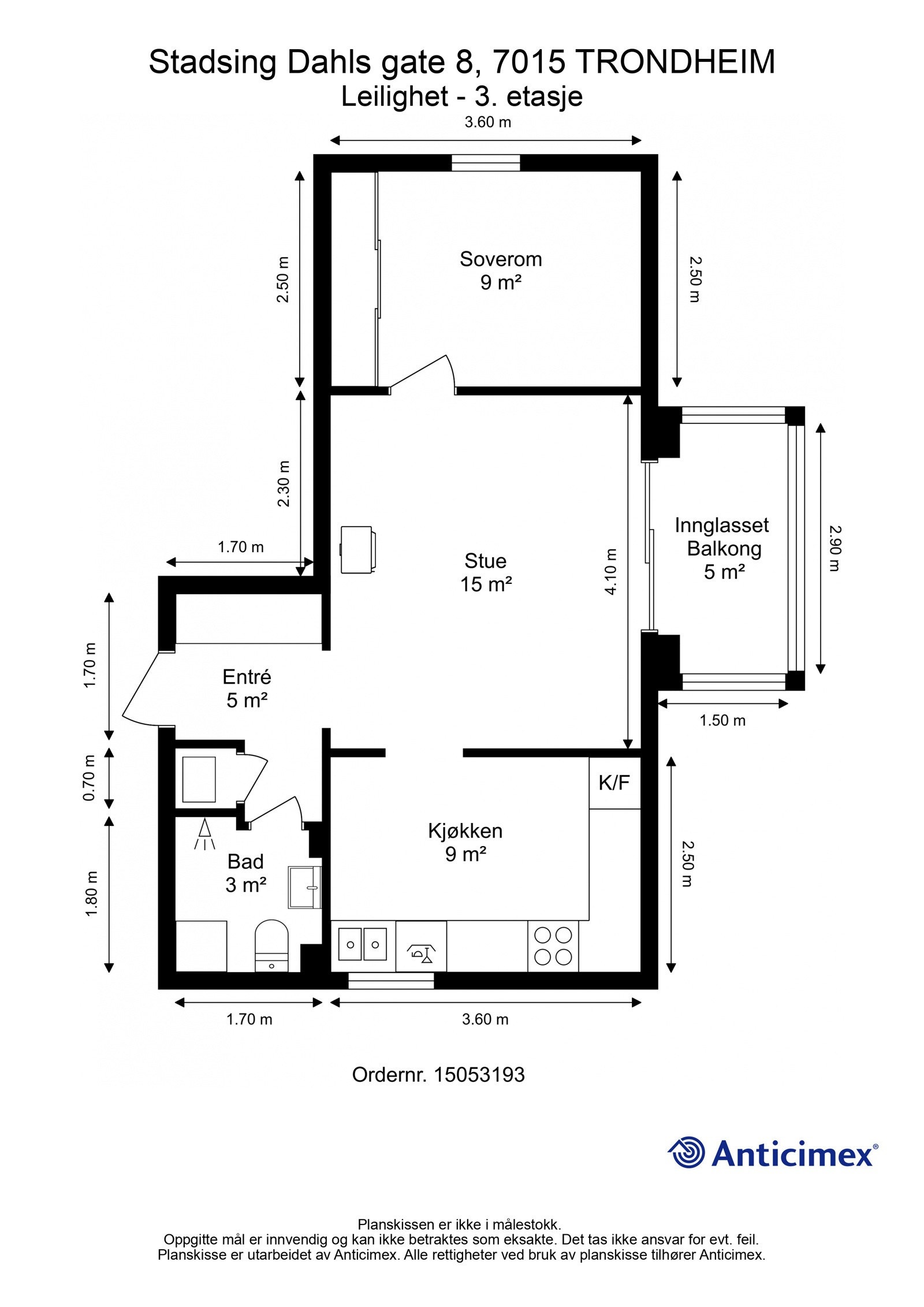 Planskisse. Galleribilde