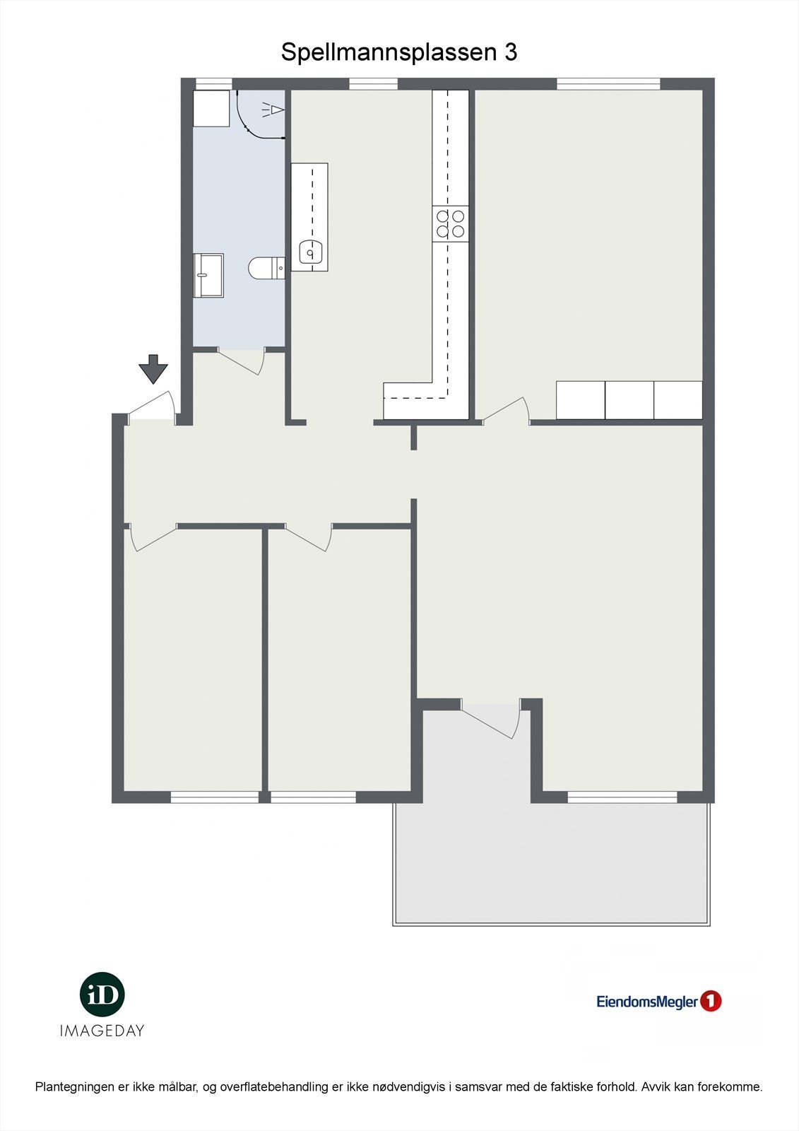 -Planskisse- Galleribilde