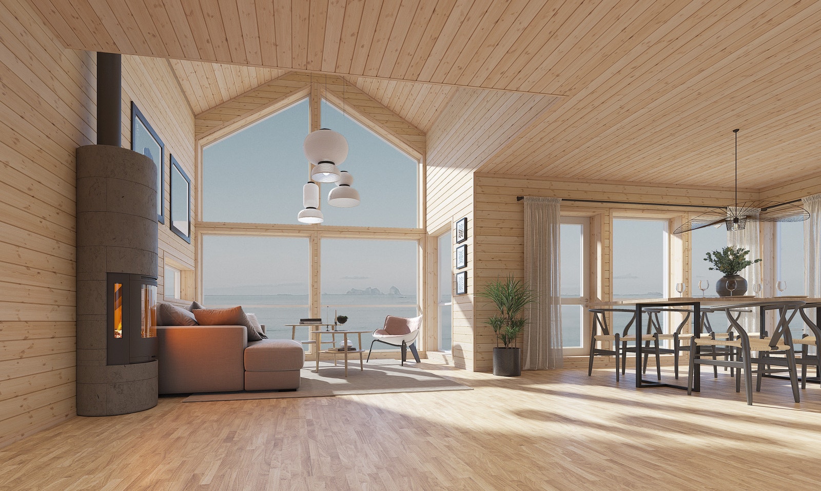 Interiørpakke Nordisk har et lys og naturlig uttrykk. Galleribilde