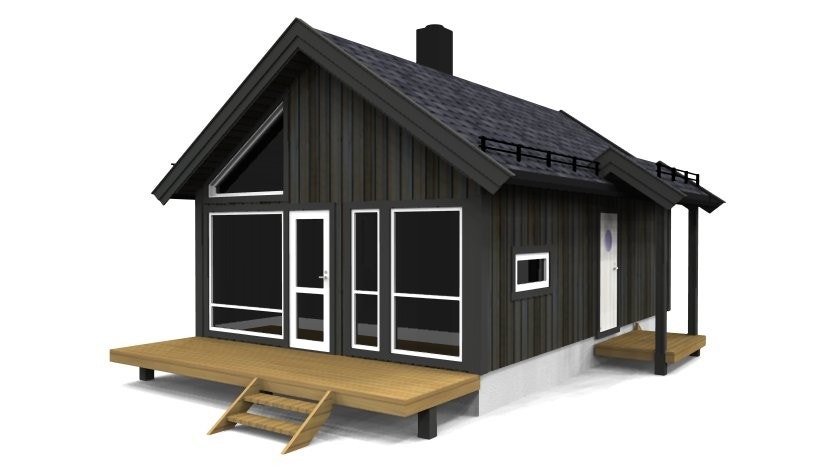 Den perfekte hytta for deg og kjæresten? Lad batteriene og finn roen sammen. Tenn stearinlys, spis god mat og nyt utsikten dere får med vinduer som går fra gulv til tak. Galleribilde