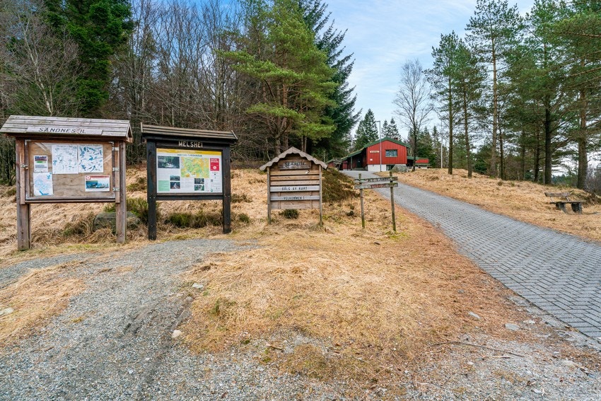Melshei og SI hytta Galleribilde