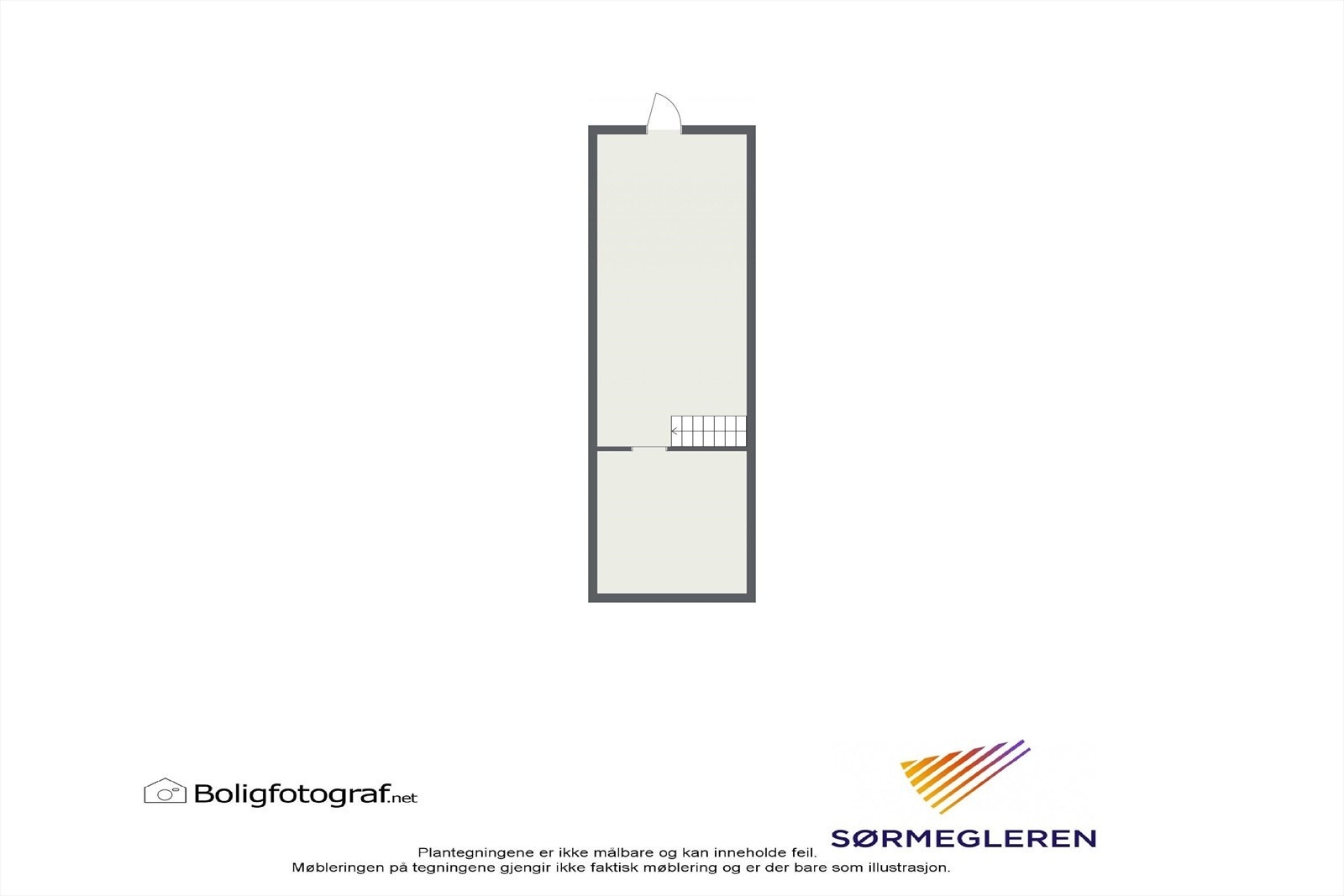 Plantegning loft Galleribilde