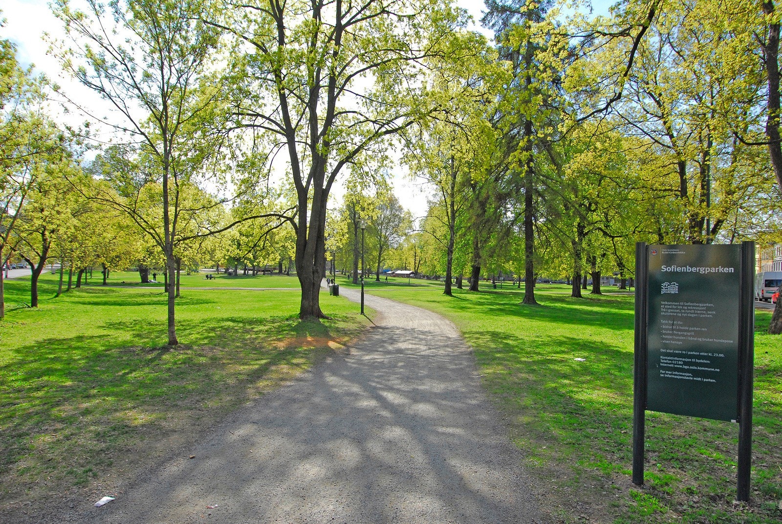 Sofienbergparken er en av de mest brukte parkene i Oslo. Galleribilde