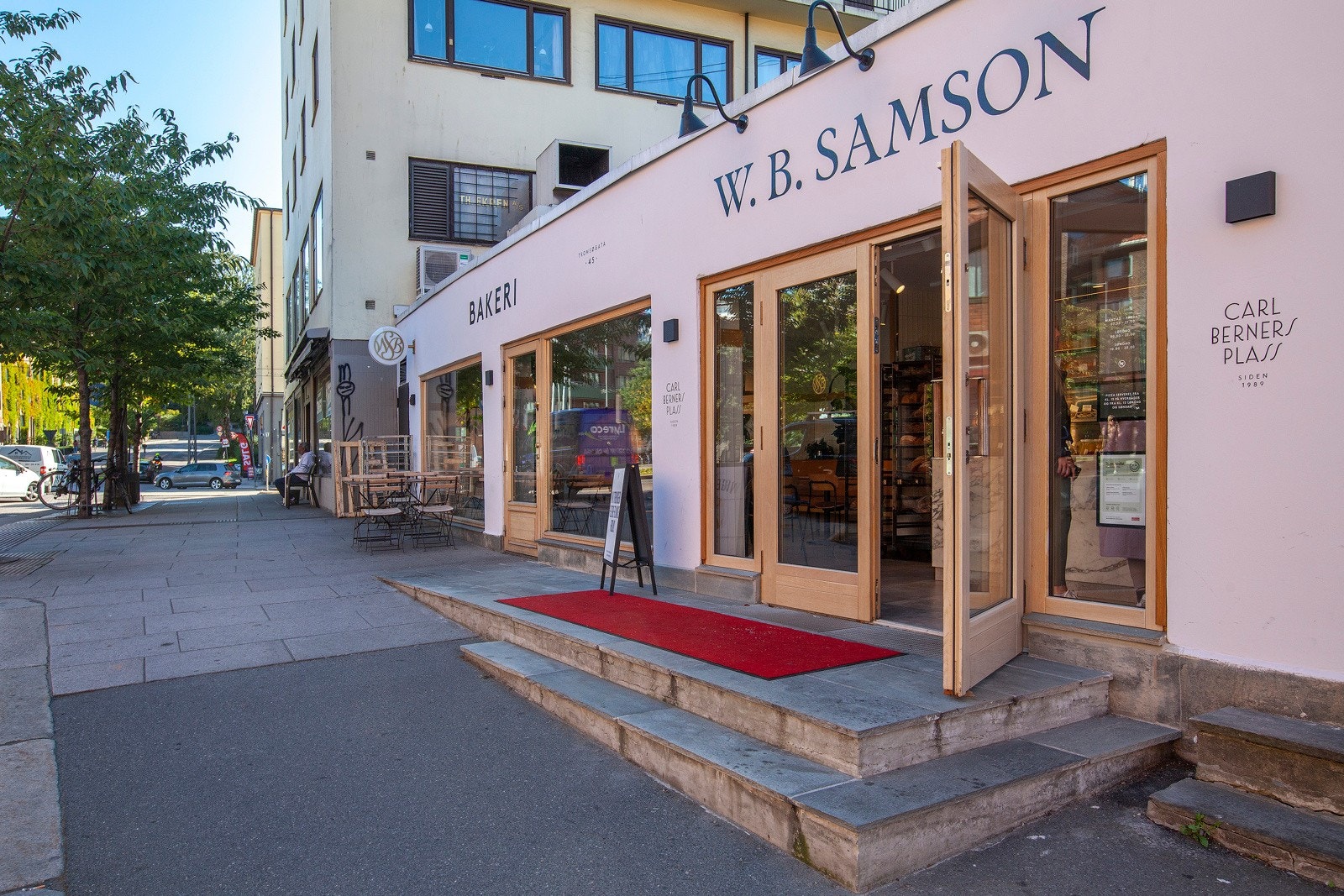 Baker Samson på Carl Berner. Galleribilde