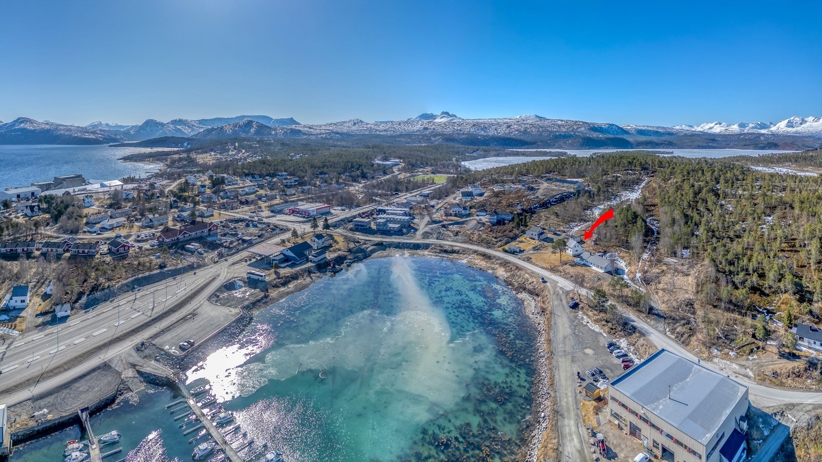 Kort vei til dagligvarer, skole og barnehage Galleribilde