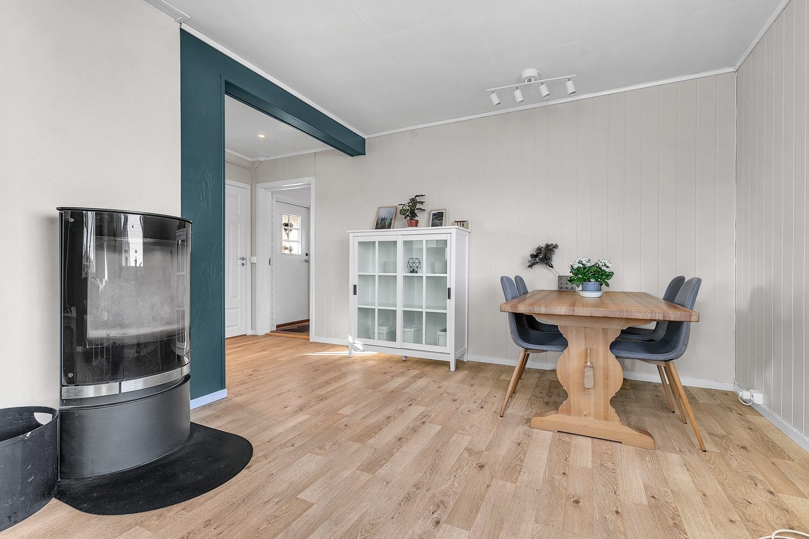 Her er det også plass for å møblere med spisegruppe Galleribilde