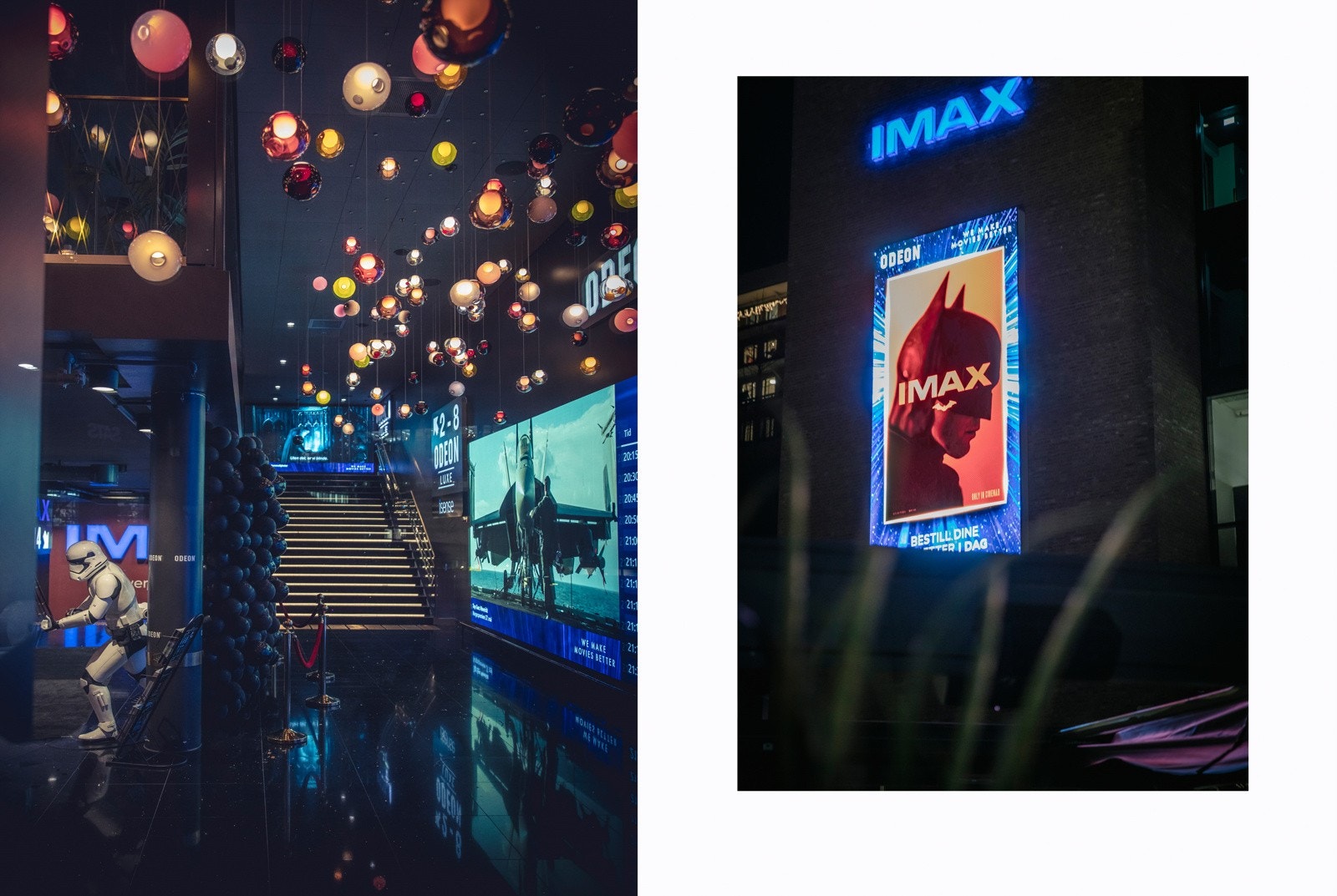 Populære Odeon kino ligger få minutter fra boligen. Galleribilde