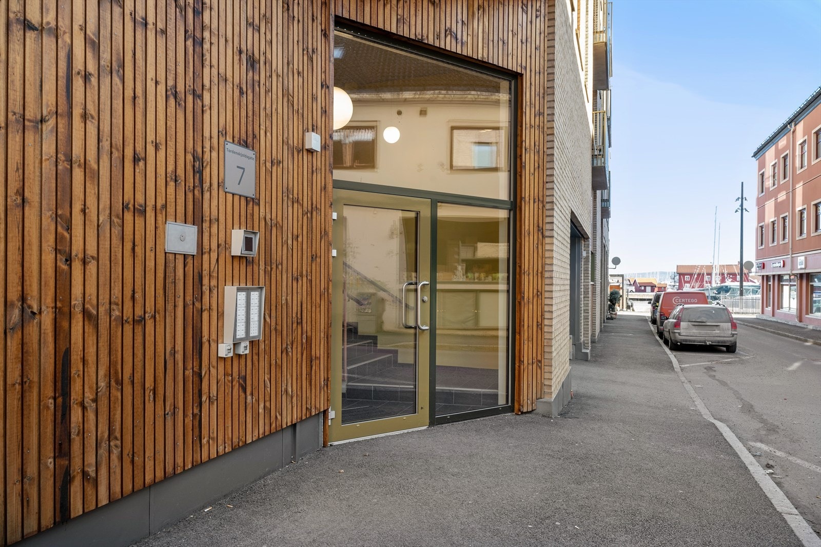 Inngang i Tordenskjoldsgate Galleribilde