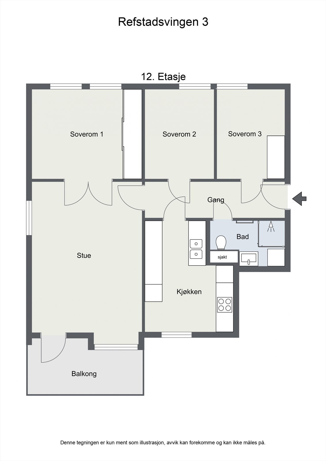 Plan - Refstadsvingen 3 - 12. Etasje.jpg Galleribilde