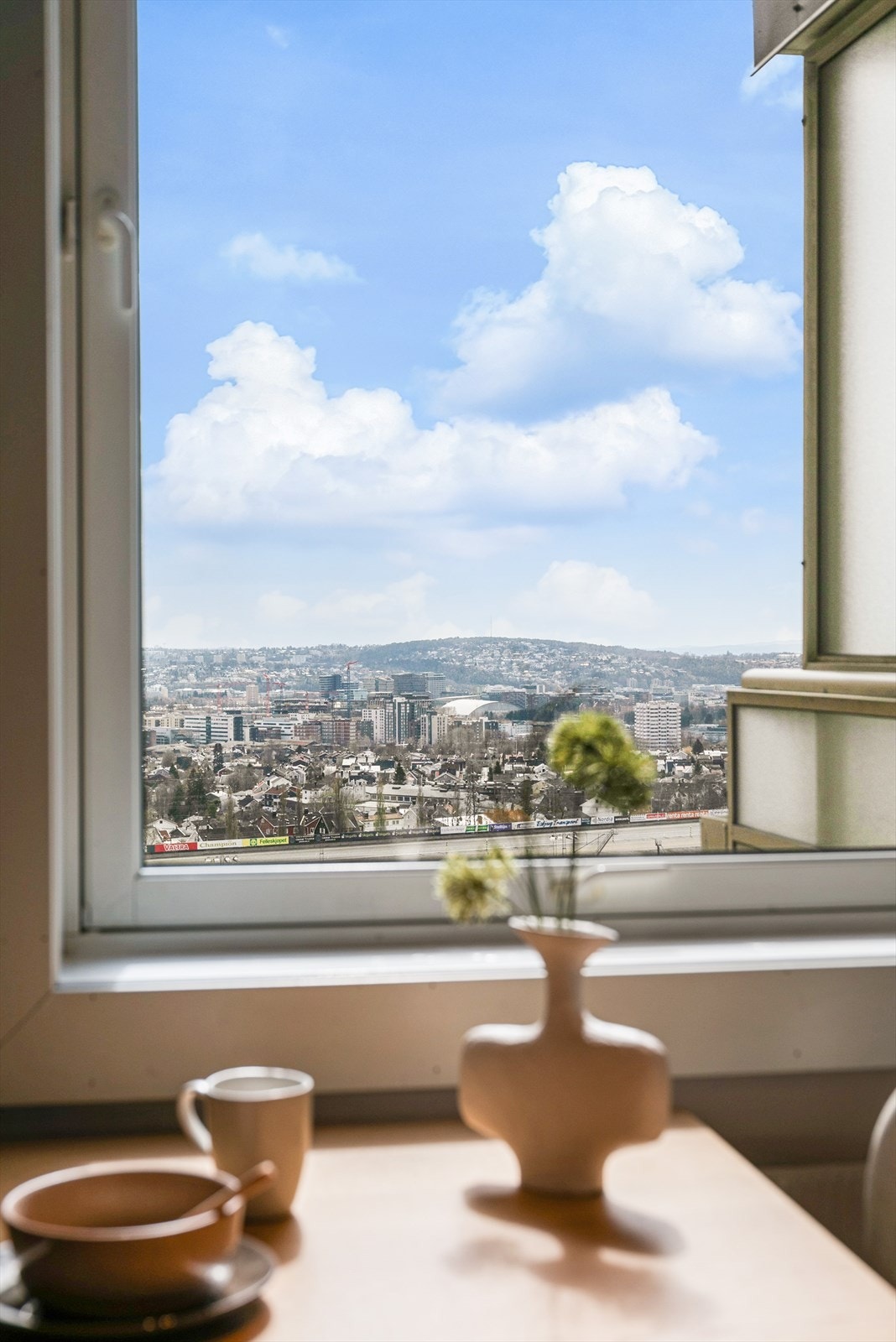 fint utsikt fra spisesonen. Galleribilde