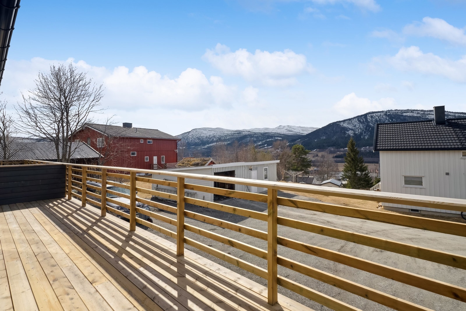 Terrasse og utsikt Galleribilde