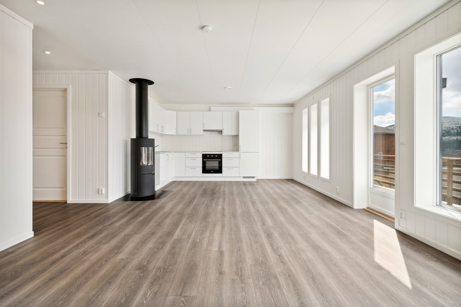 Felles stue- og kjøkken Galleribilde