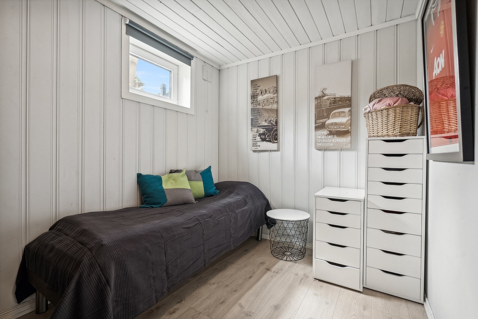 Innredet rom i kjeller. Galleribilde