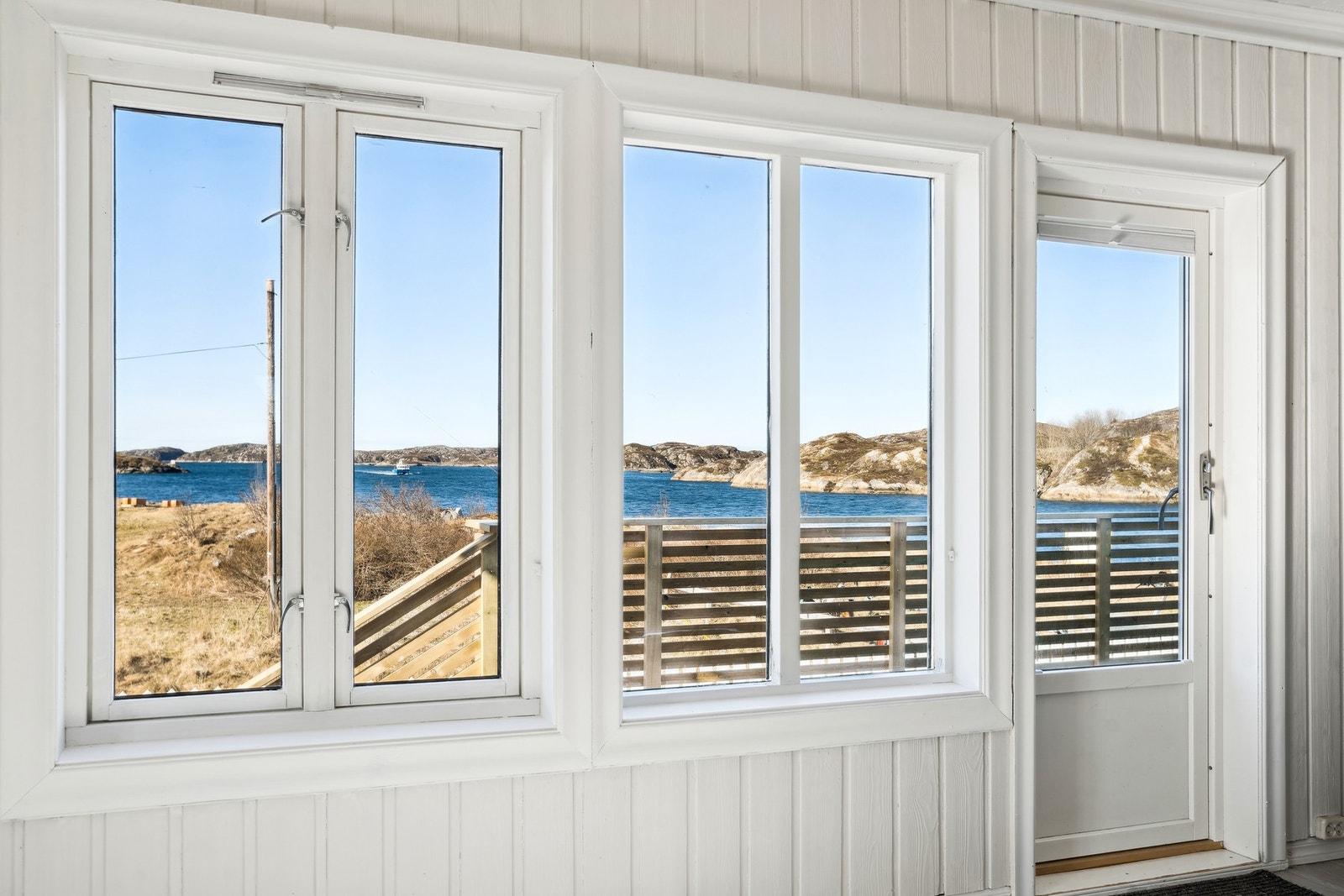 Utgang til terrasse Galleribilde