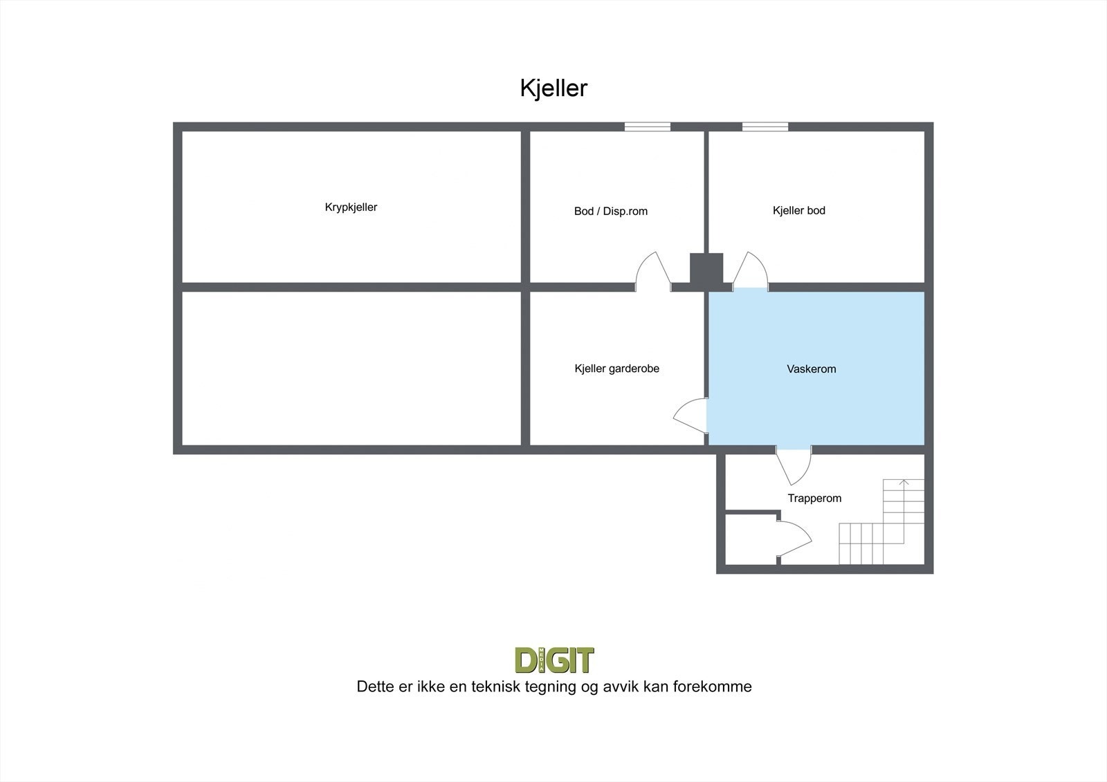 Smalgata 10 - Kjeller. Galleribilde