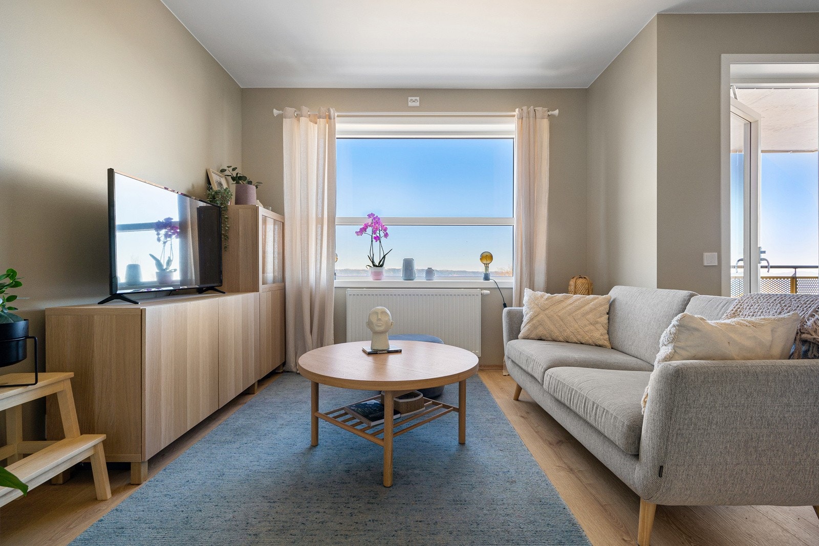 Moderne 2-roms selveierleilighet fra 2023. Galleribilde