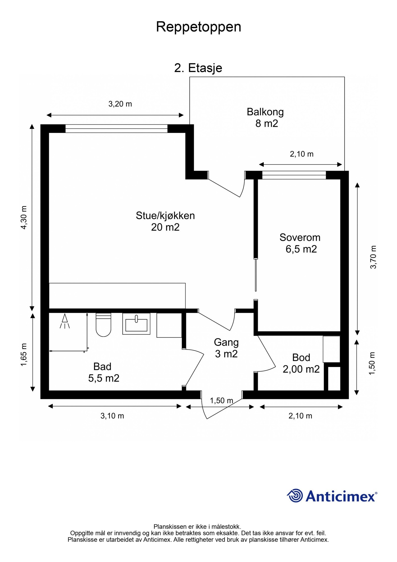 Plantegning. Galleribilde
