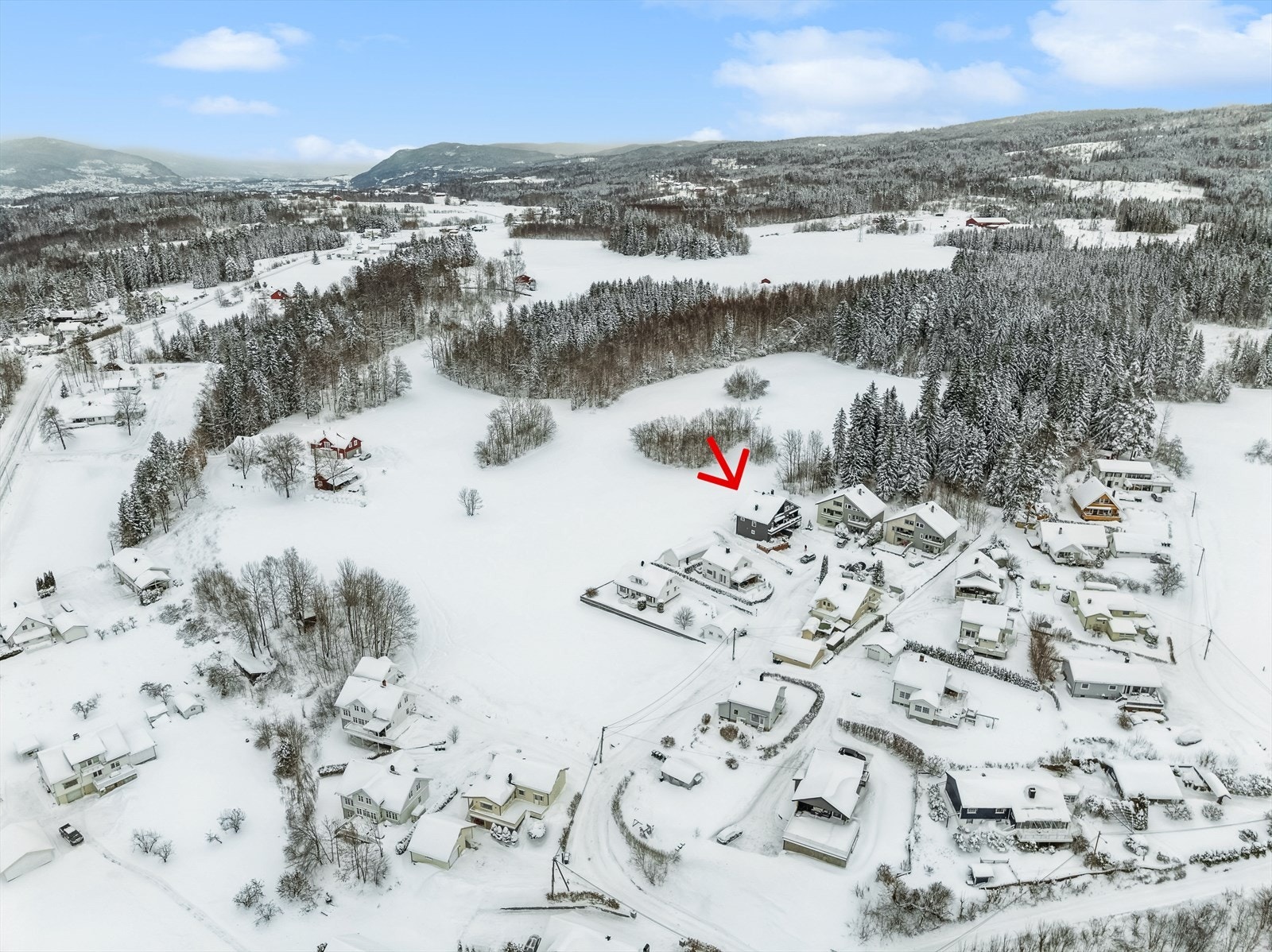 Landlige og naturskjønne omgivelser Galleribilde