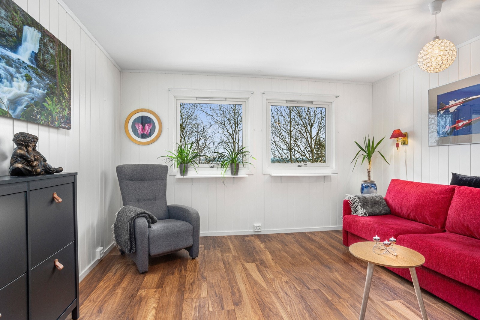 Soverom nummer to er også av god størrelse og er i dag innredet Galleribilde