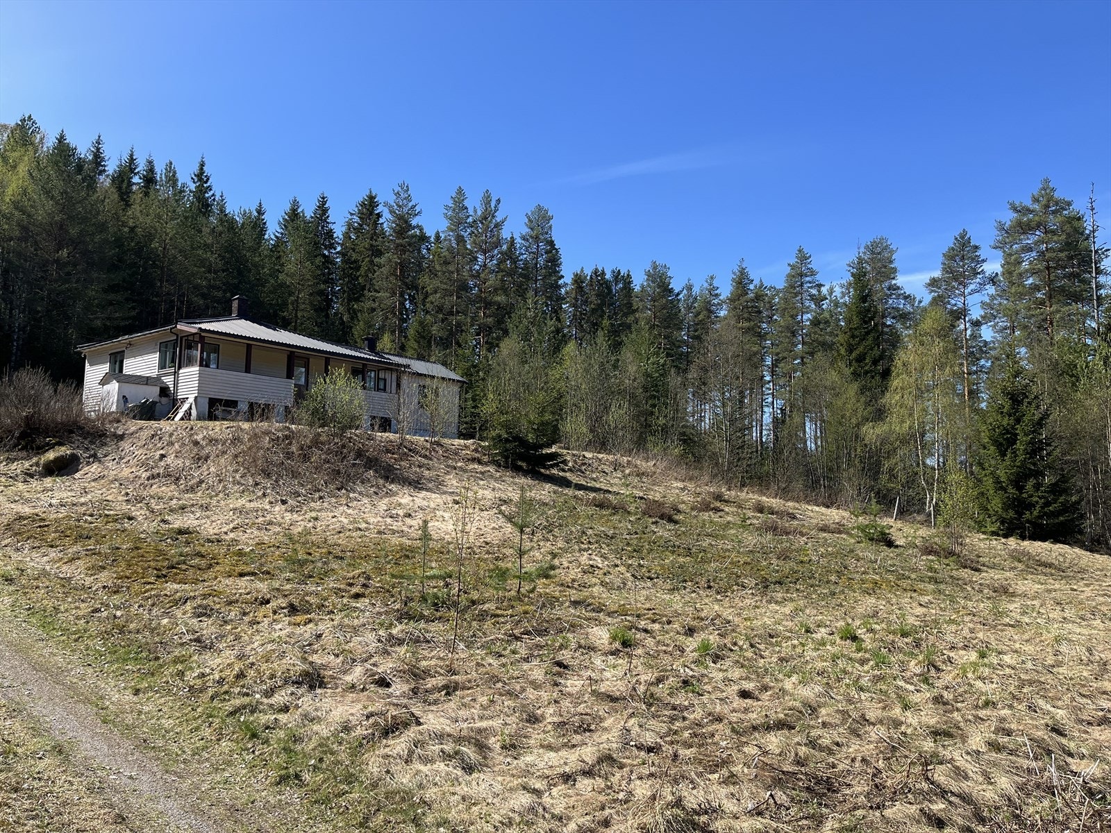 Med 3,3 daa tomt er det rikelig med boltreplass for liten og stor. Galleribilde