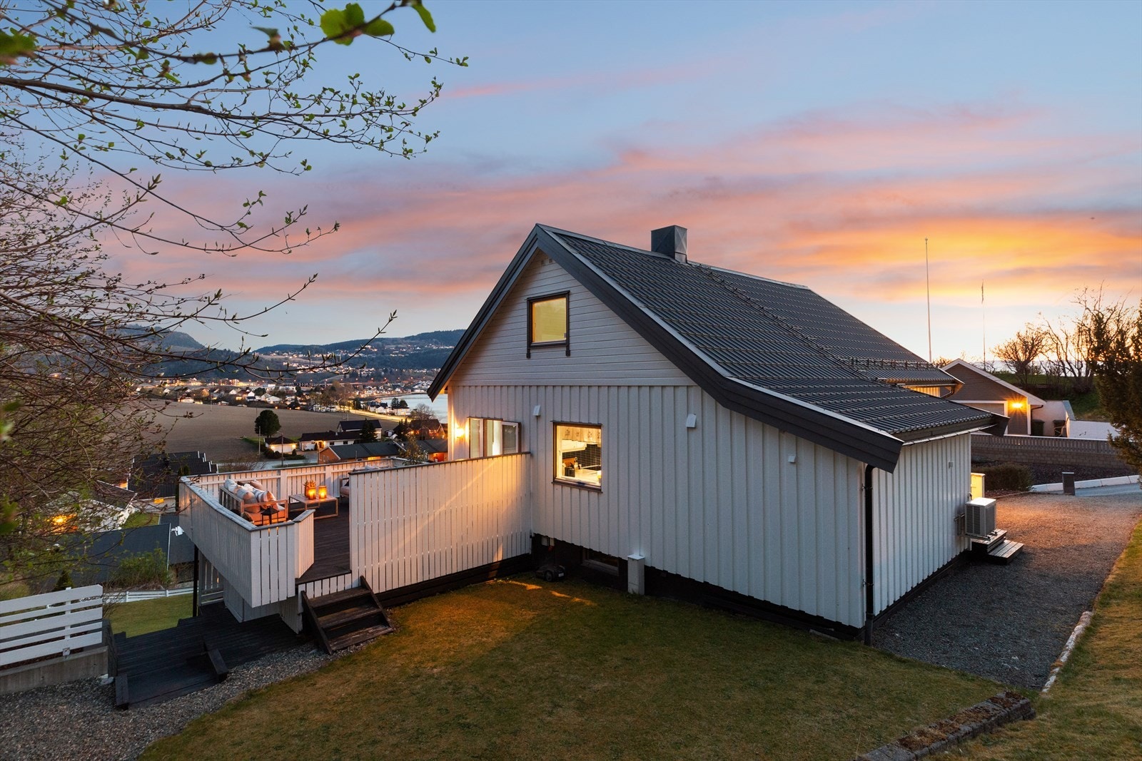 Hagen byr på mye boltreplass for både store og små. Galleribilde