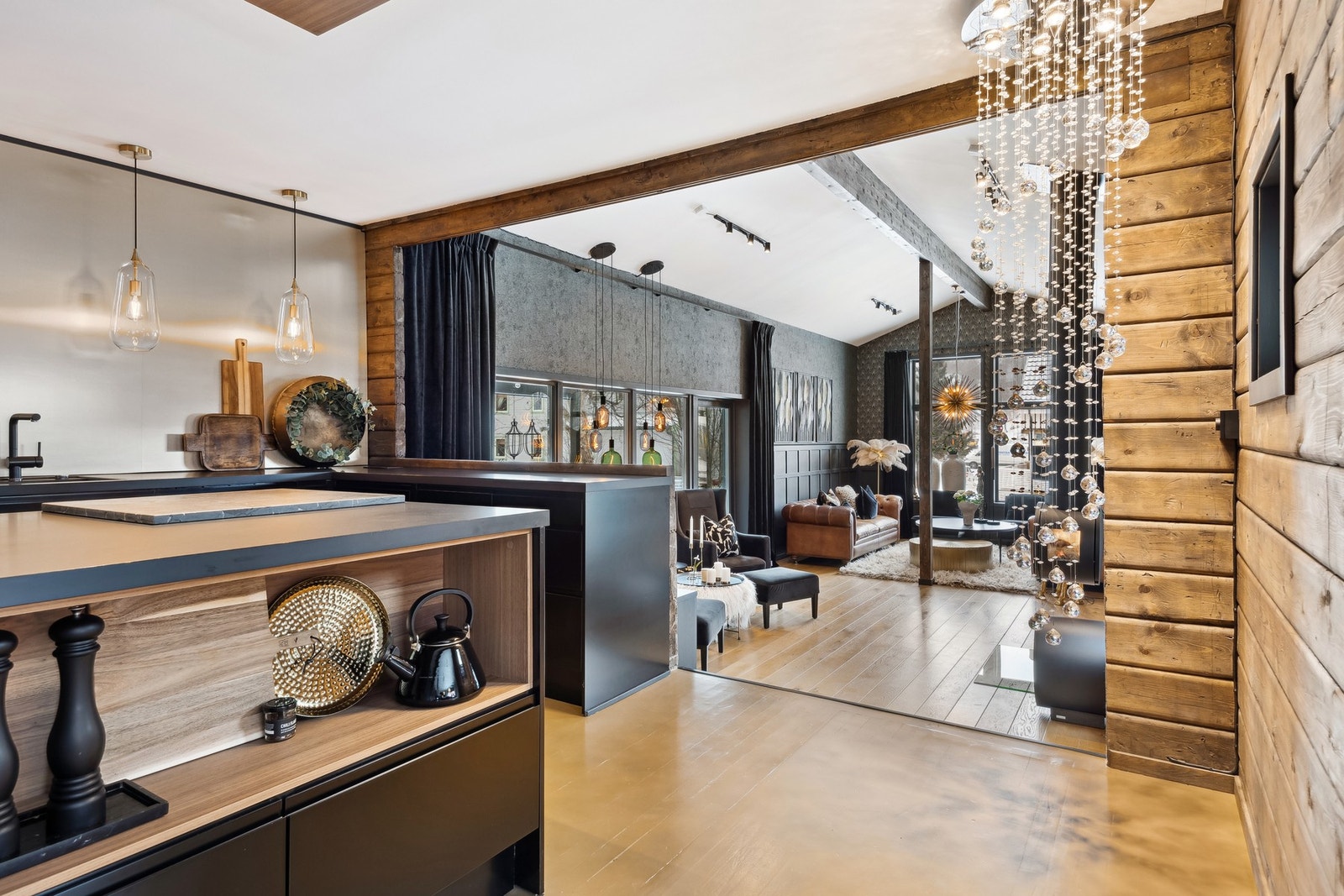 Boligen ble påbygd i 2012 med stuedelen Galleribilde