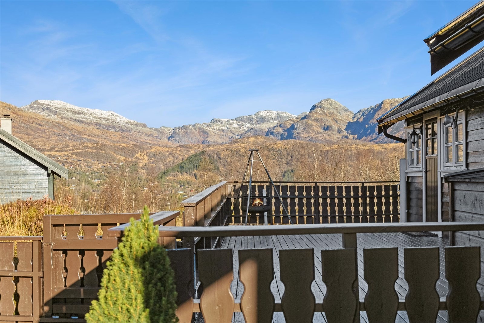 Flott utsikt fra eiendommen. Galleribilde