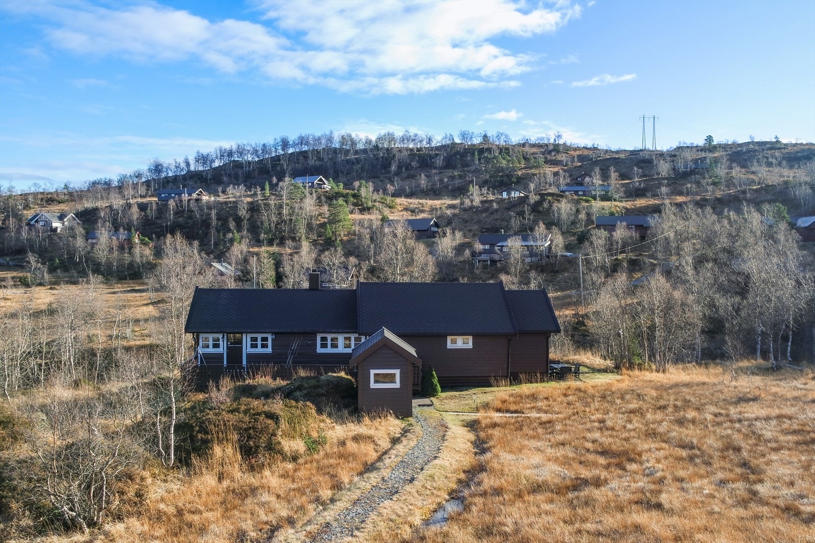 Flott beliggenhet med nydelig utsikt og gode solforhold. Galleribilde