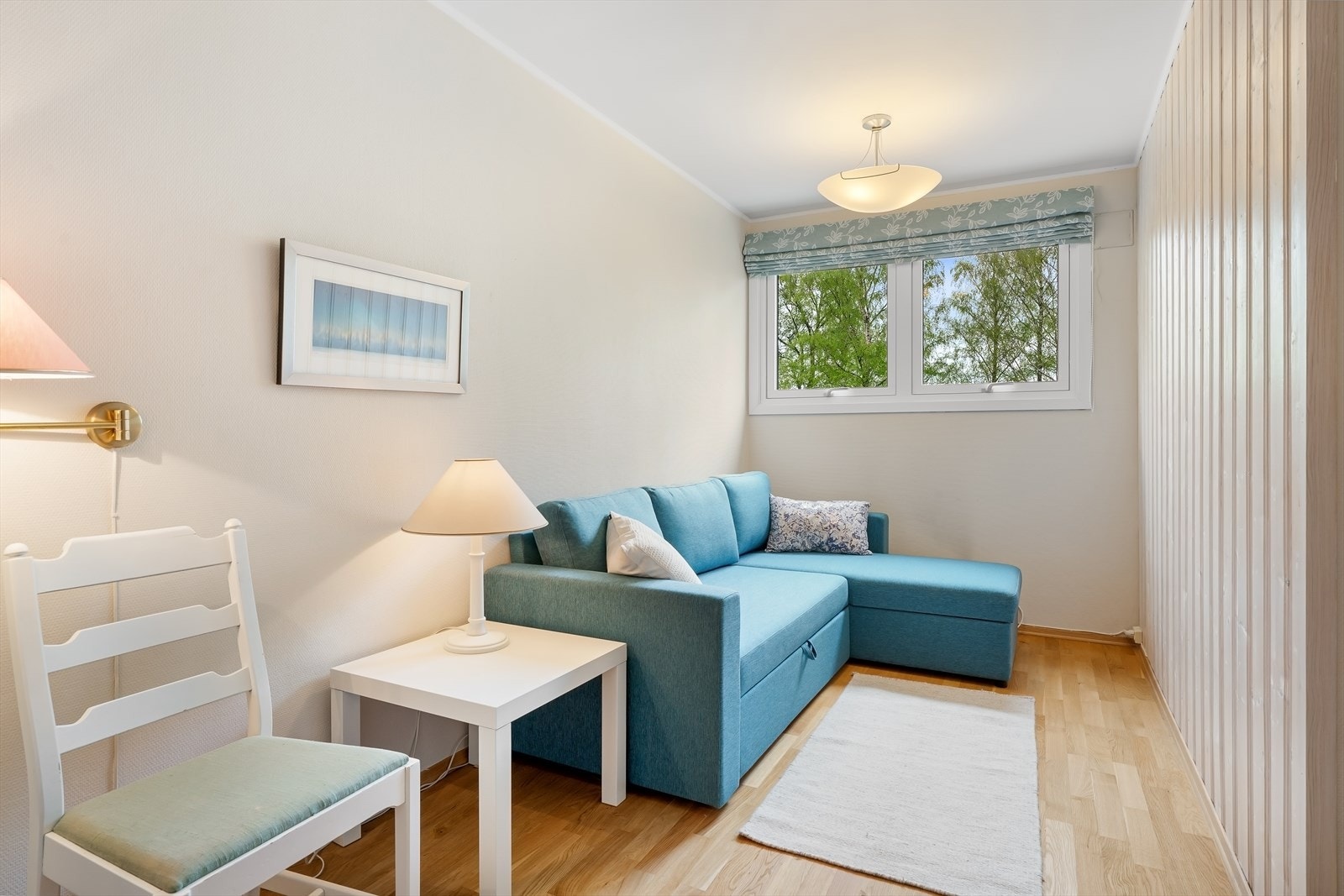 Soverom2 har blitt brukt som gjesterom. Galleribilde