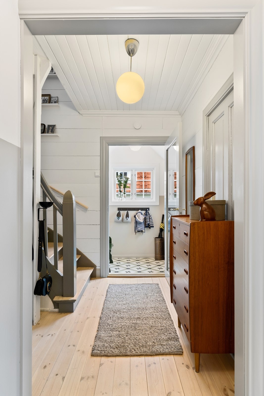 Klassiske tregulv hallen Galleribilde